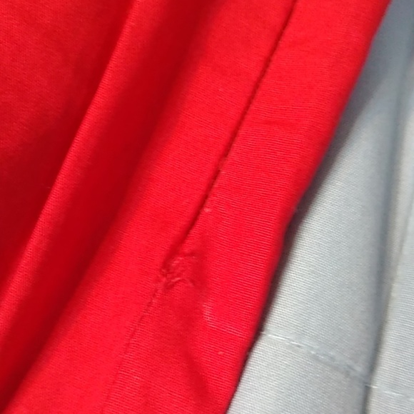 Scott Taylor Petite Skirt Red Black Embroidered 6P - Picture 8 of 8